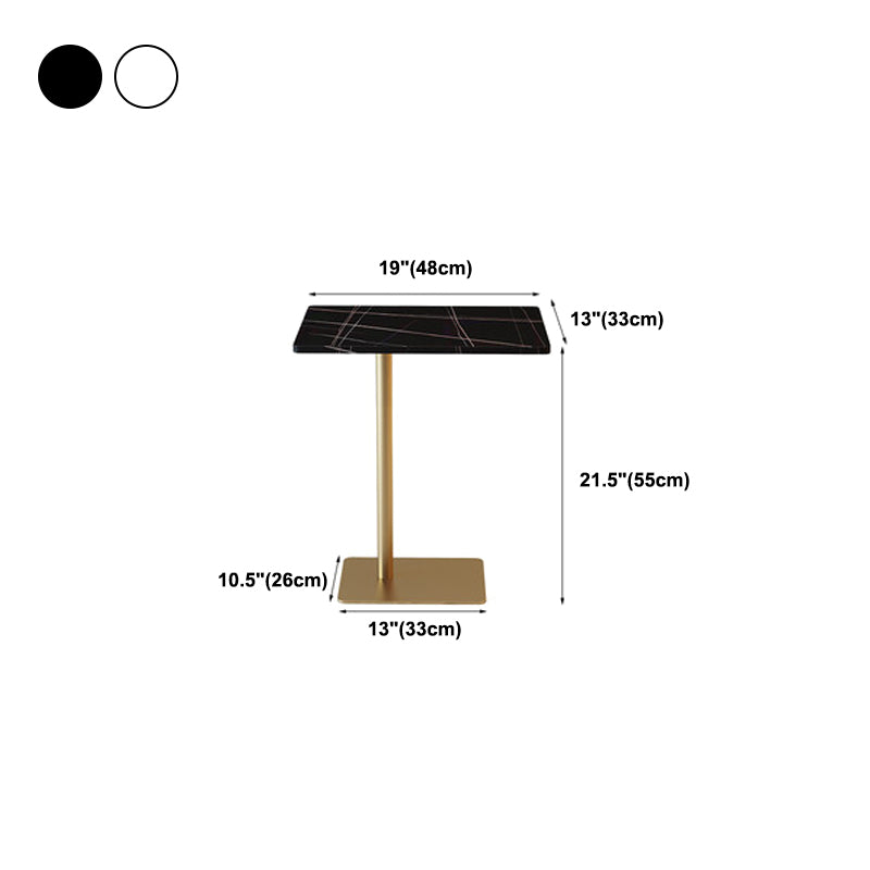13-inch Wide Contemporary Side End Table C Side Table Sofa Side Accent Table Clearhalo 'Coffee & Accent Tables' 'End & Side Tables' 'end_side_tables' 'furn' 'furn_end_side_tables' 'Furniture' 'Living Room Furniture' 5664702