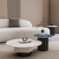 Slate Pedestal Coffee Table Round Modern Minimalist Coffee Table Clearhalo 'Coffee & Accent Tables' 'Coffee Tables' 'coffee_tables' 'furn' 'furn_coffee_tables' 'Furniture' 'Living Room Furniture' 5664885