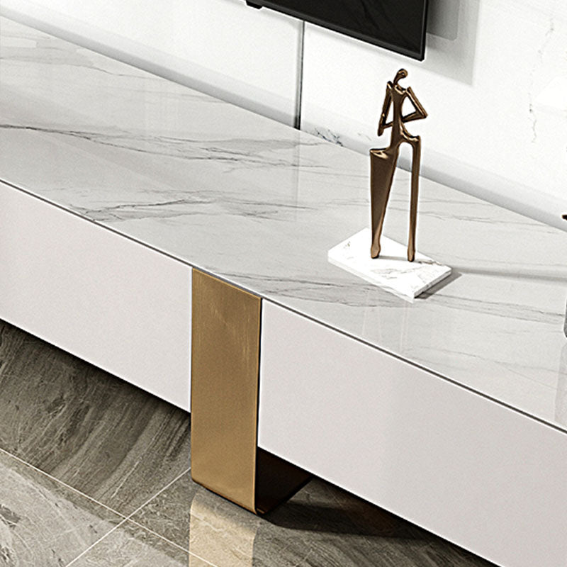 15.75"W TV Stand Glam Style Enclosed Storage TV Console with 4 Drawers Clearhalo 'furn' 'furn_tv_stands_entertainment_centers' 'Furniture' 'Living Room Furniture' 'TV Stands & Entertainment Centers' 'TV Stands & Media Storage Furniture' 'tv_stands_entertainment_centers' 5665297