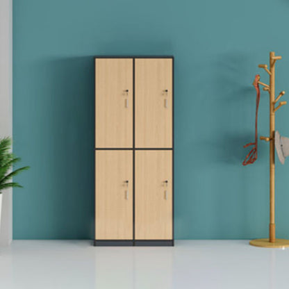 Modern vervaardigd houten opbergkast licht houten afwerking kast