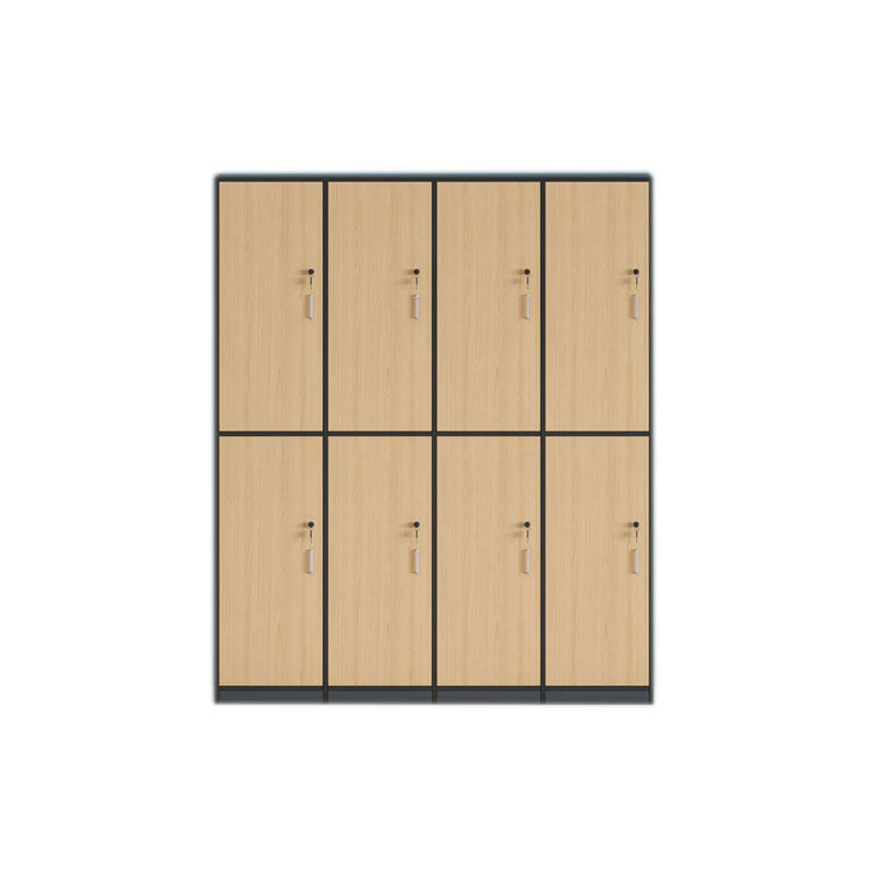 Modern vervaardigd houten opbergkast licht houten afwerking kast