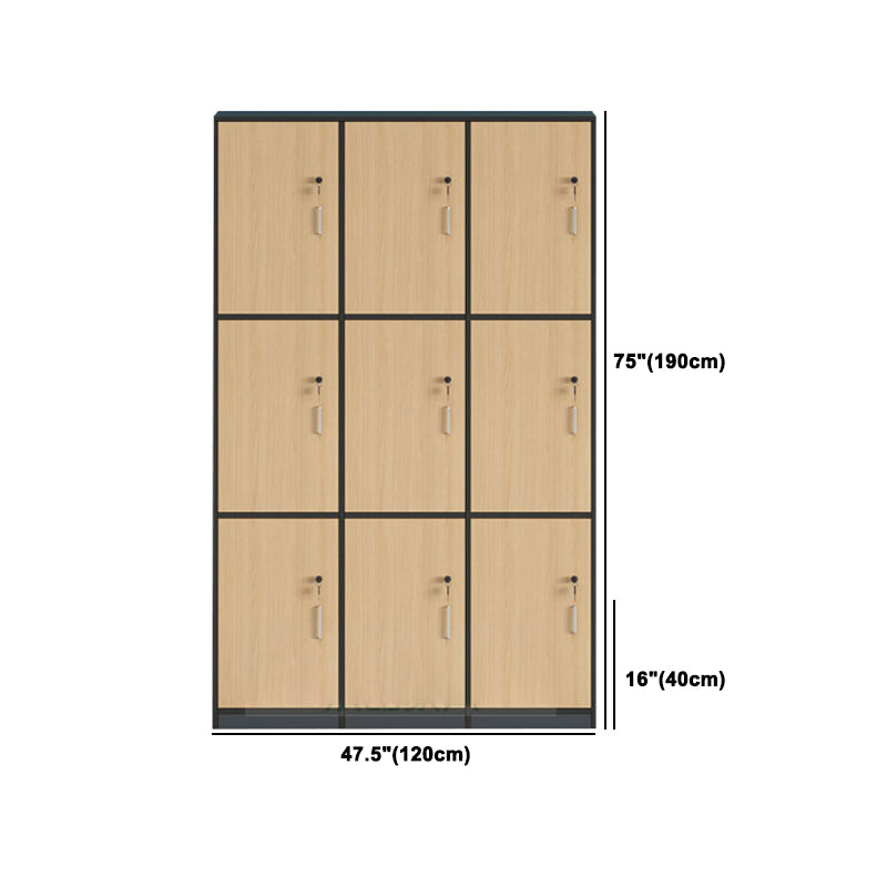 Modern vervaardigd houten opbergkast licht houten afwerking kast