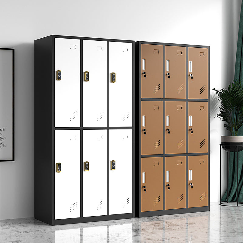 Scharnierende garderobe kast eigentijdse metalen garderobe armoire voor thuis