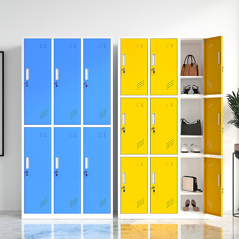 Scharnierende garderobe kast eigentijdse metalen garderobe armoire voor thuis