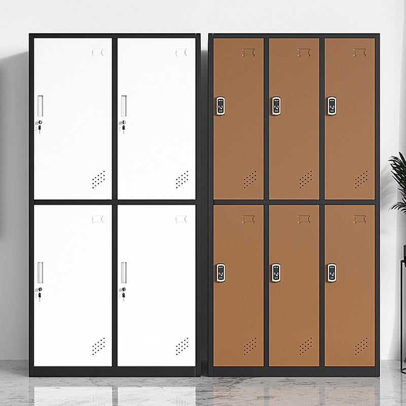 Scharnierende garderobe kast eigentijdse metalen garderobe armoire voor thuis