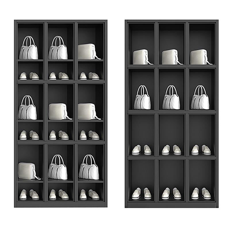 Scharnierende garderobe kast eigentijdse metalen garderobe armoire voor thuis