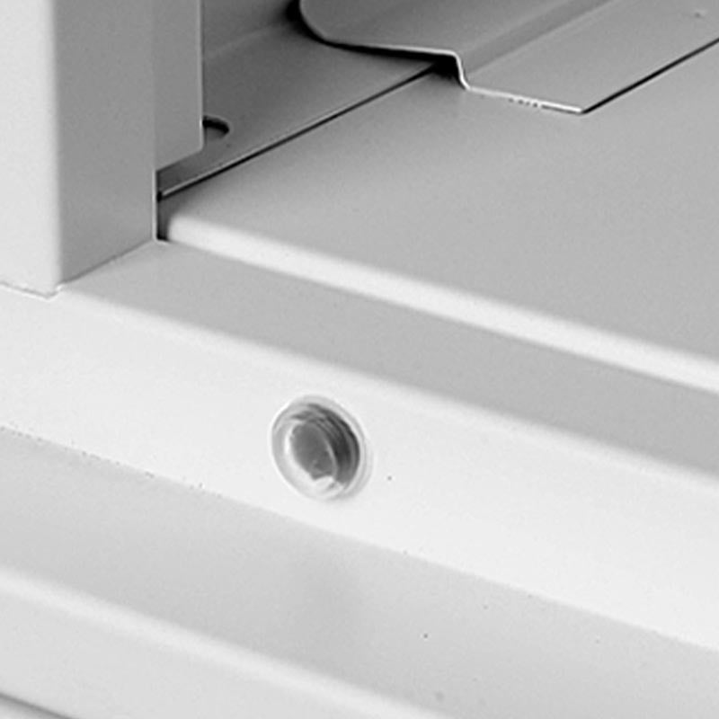 Scharnierende garderobe kast eigentijdse metalen garderobe armoire voor thuis