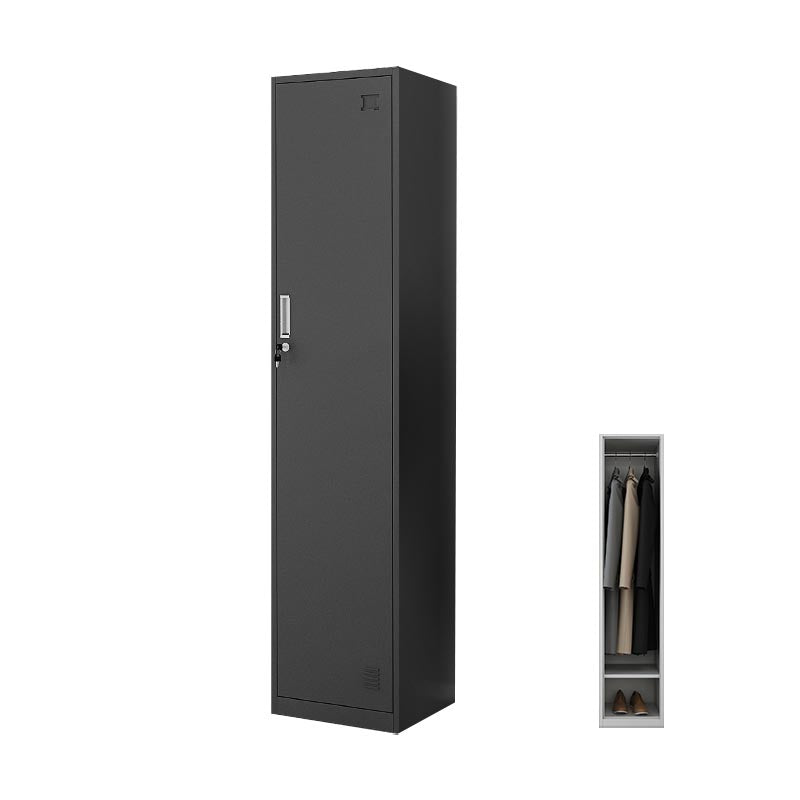 Metalen eigentijdse garderobe armoire scharnierende garderobe kast voor thuis