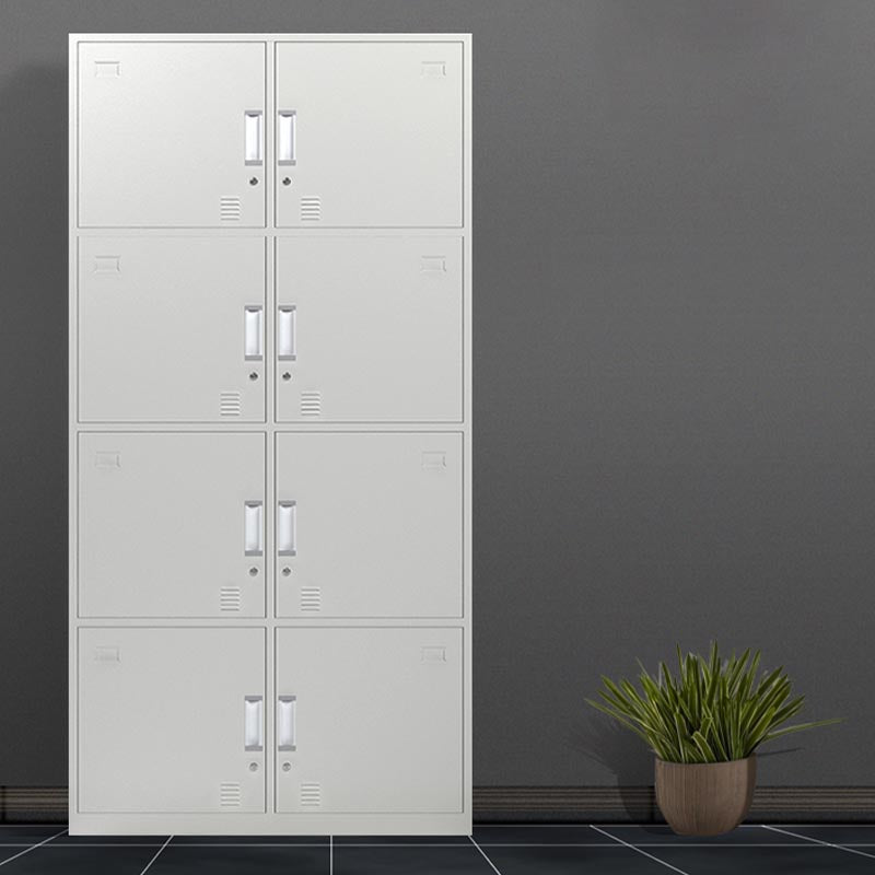 Metalen eigentijdse garderobe armoire scharnierende garderobe kast voor thuis