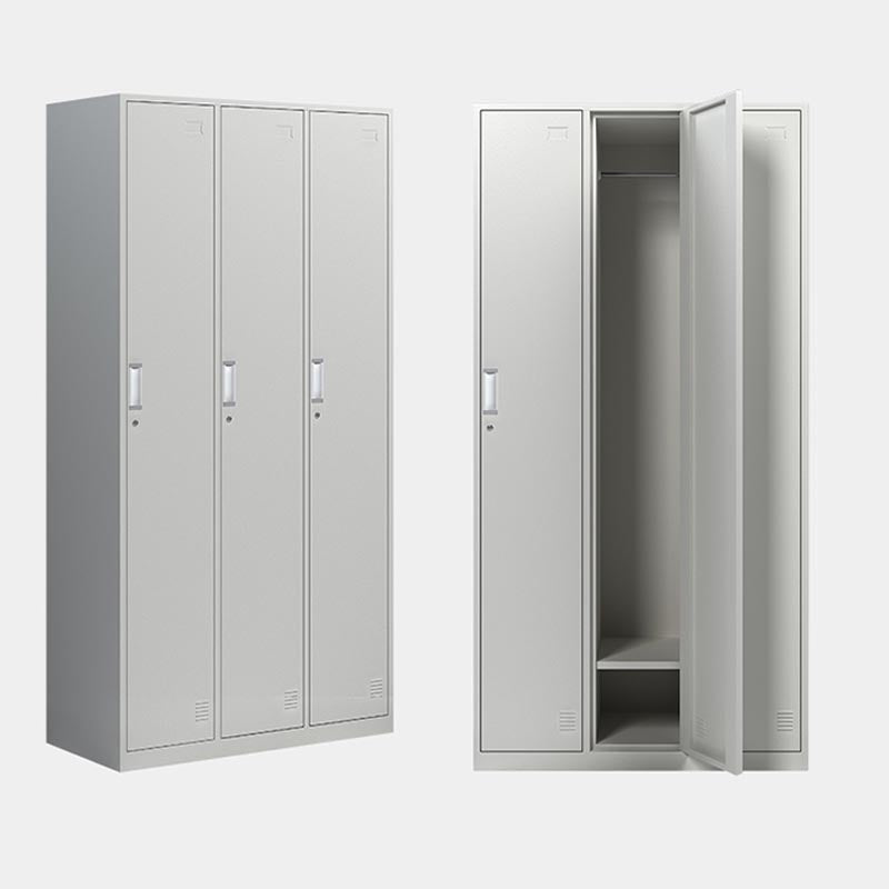 Metalen eigentijdse garderobe armoire scharnierende garderobe kast voor thuis