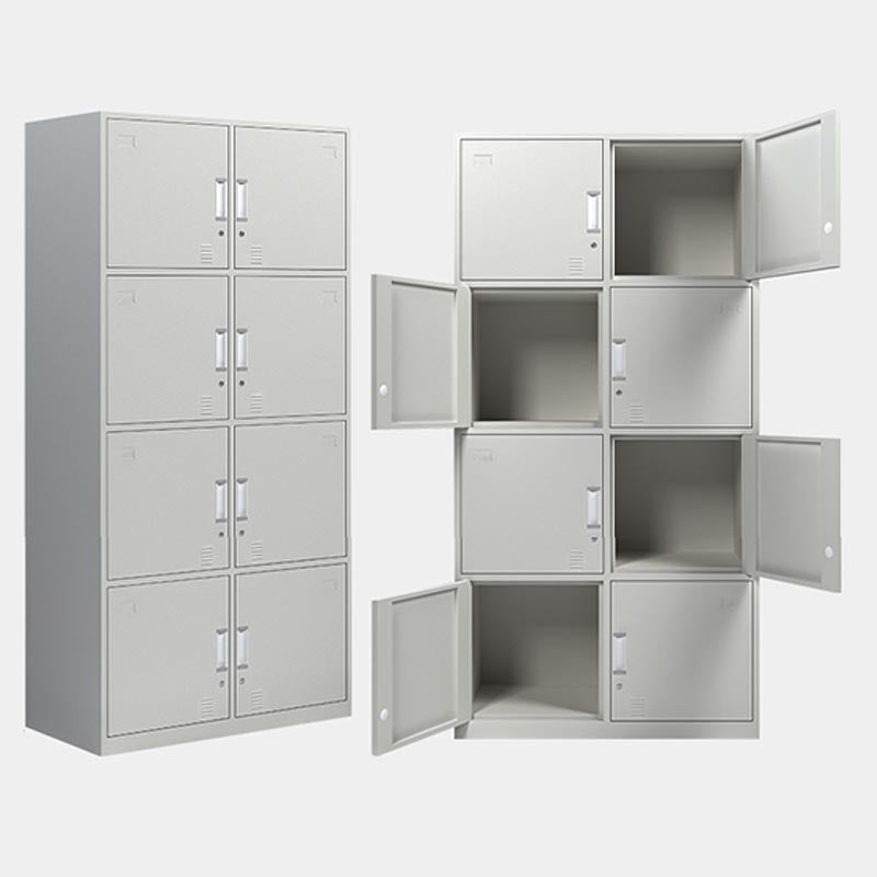 Metalen eigentijdse garderobe armoire scharnierende garderobe kast voor thuis