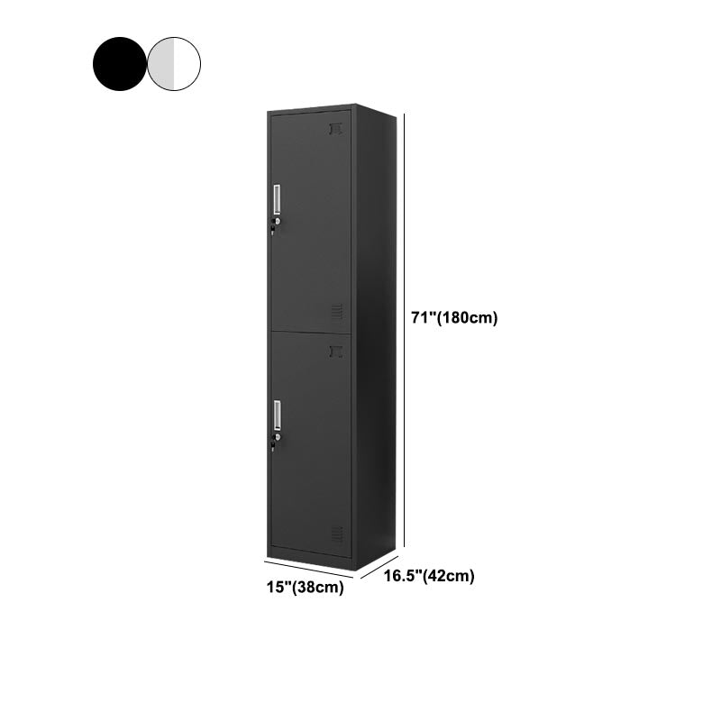 Metalen eigentijdse garderobe armoire scharnierende garderobe kast voor thuis