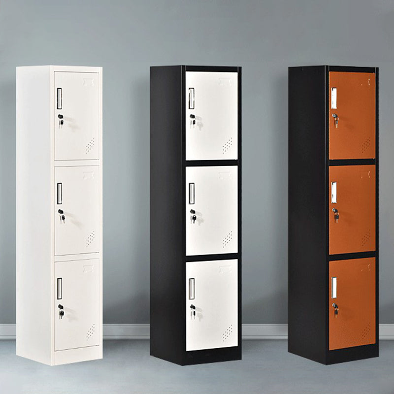 Metal Hinged Door Storage Cabinet Contemporary Cabinet for Bathroom