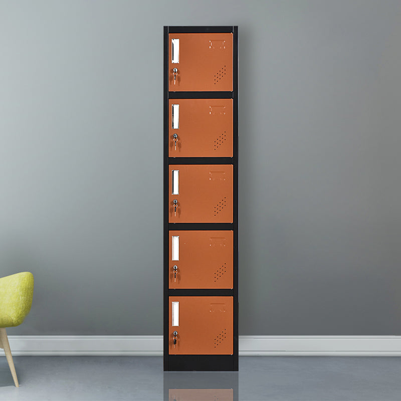 Metal Hinged Door Storage Cabinet Contemporary Cabinet for Bathroom