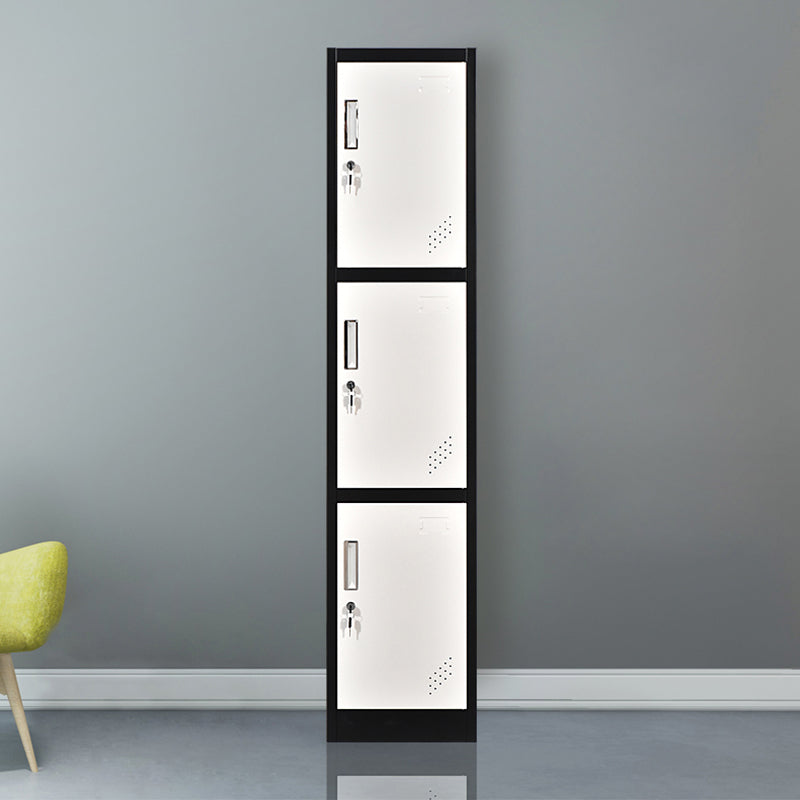 Metal Hinged Door Storage Cabinet Contemporary Cabinet for Bathroom