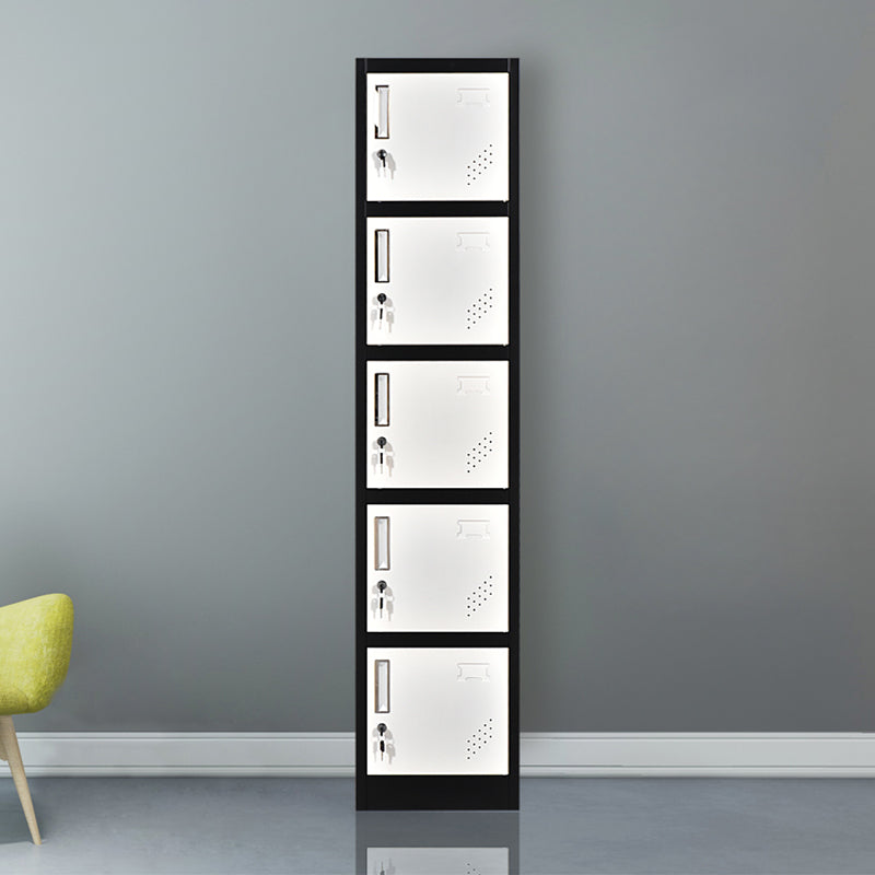 Metal Hinged Door Storage Cabinet Contemporary Cabinet for Bathroom