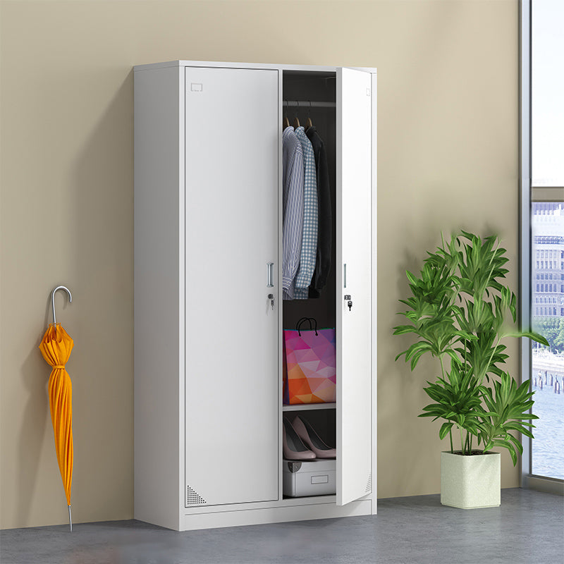 Armadio per armadio in metallo armadio contemporaneo incernierato