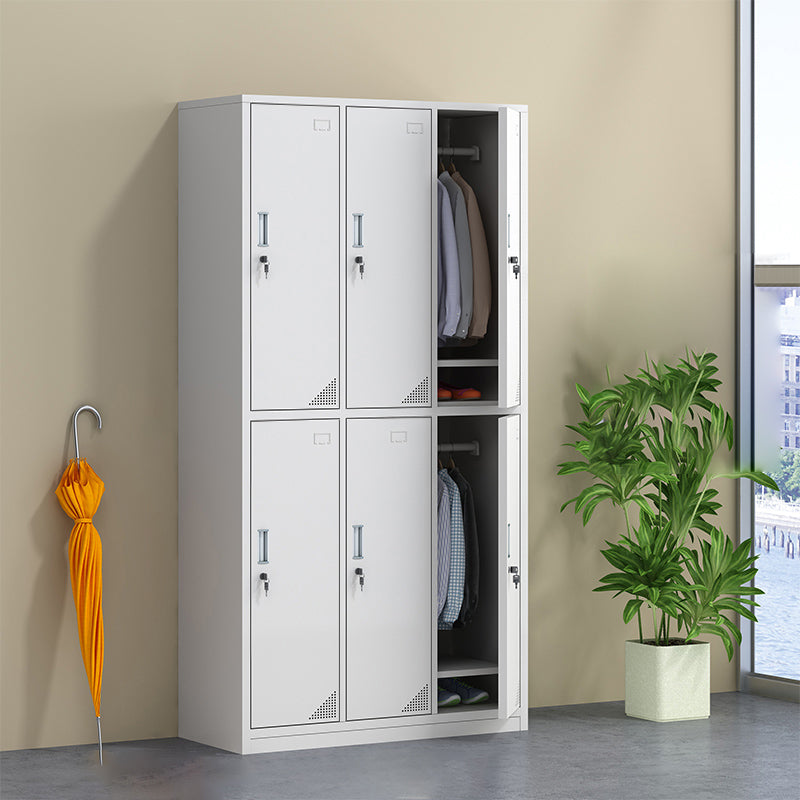 Armadio per armadio in metallo armadio contemporaneo incernierato