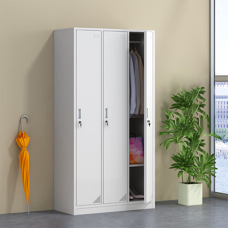 Armadio per armadio in metallo armadio contemporaneo incernierato