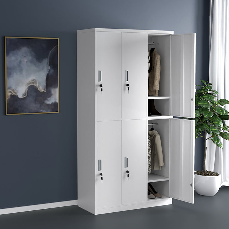 Armadio per armadio in metallo armadio contemporaneo incernierato