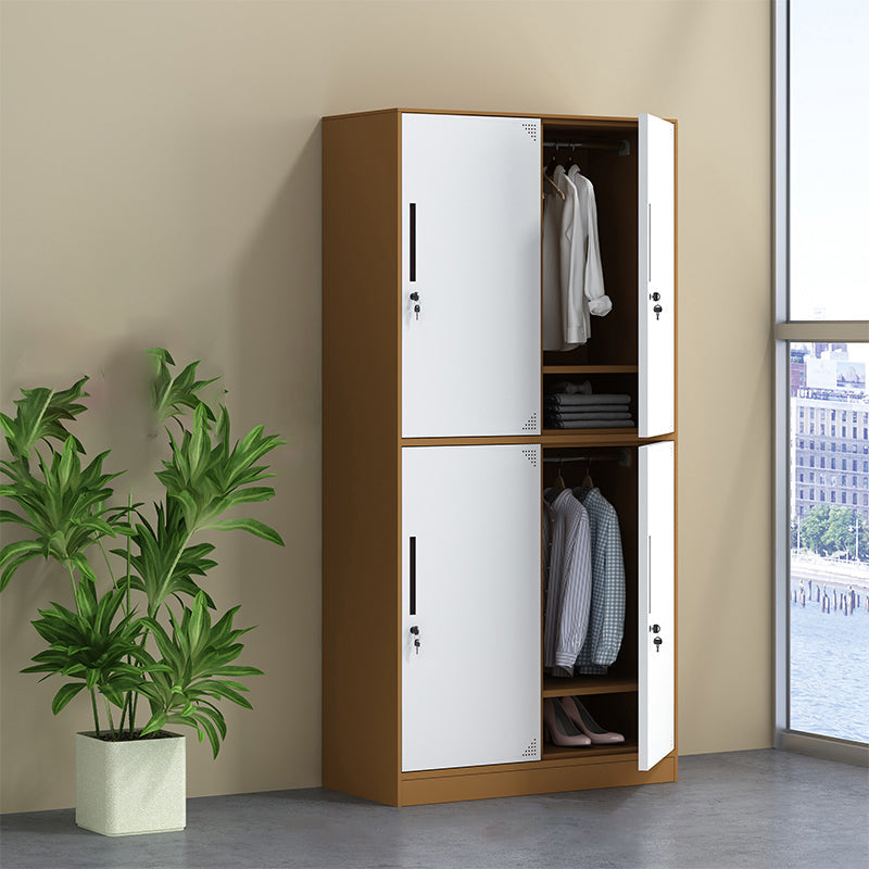 Armadio per armadio in metallo armadio contemporaneo incernierato