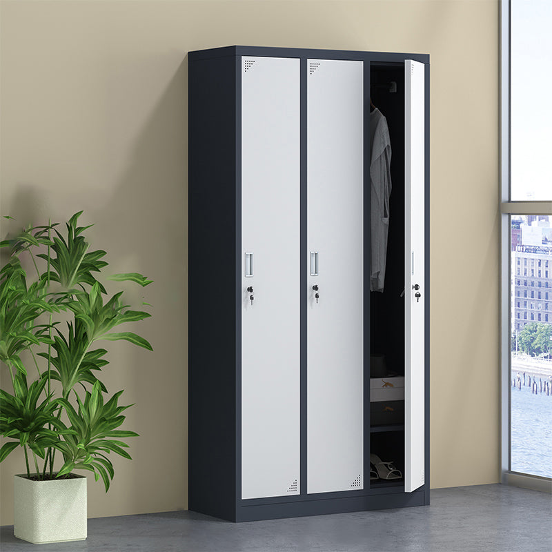 Armadio per armadio in metallo armadio contemporaneo incernierato