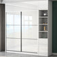 Wit High Gloss Garderobe Armoire Modern Engineered Wood Garderobe
