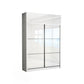 Wit High Gloss Garderobe Armoire Modern Engineered Wood Garderobe