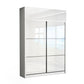 Wit High Gloss Garderobe Armoire Modern Engineered Wood Garderobe