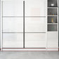 Wit High Gloss Garderobe Armoire Modern Engineered Wood Garderobe
