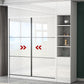 Wit High Gloss Garderobe Armoire Modern Engineered Wood Garderobe