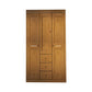 Rubberwood Wardrobe Armoire Traditional Wardrobe Cabinet for Home