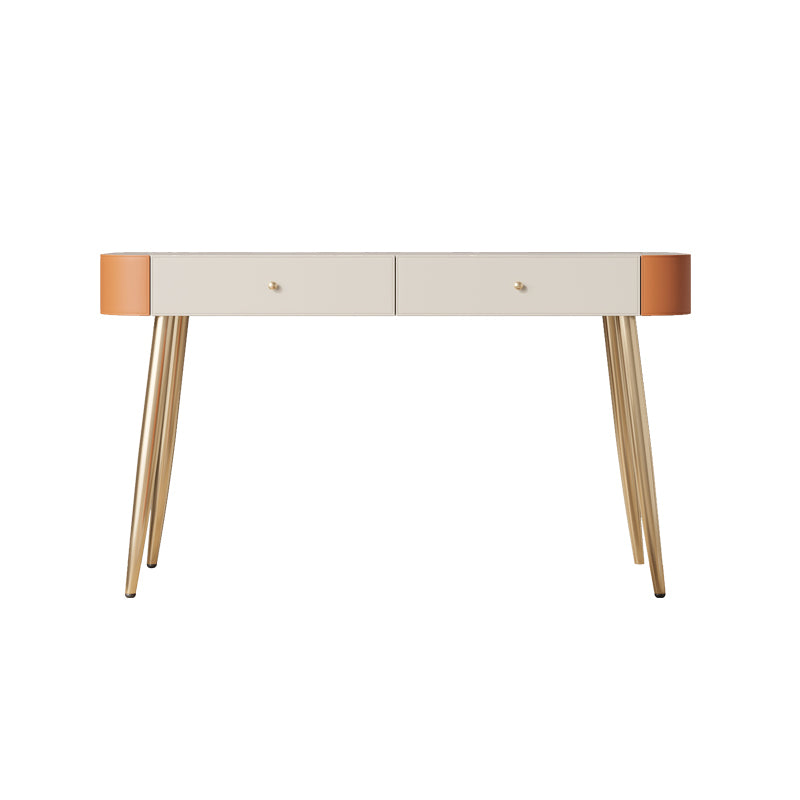 Luxuriöser Waschtisch mit gepolstertem Hocker 5 Speicherschubladen Eitelkeitsschreibtisch