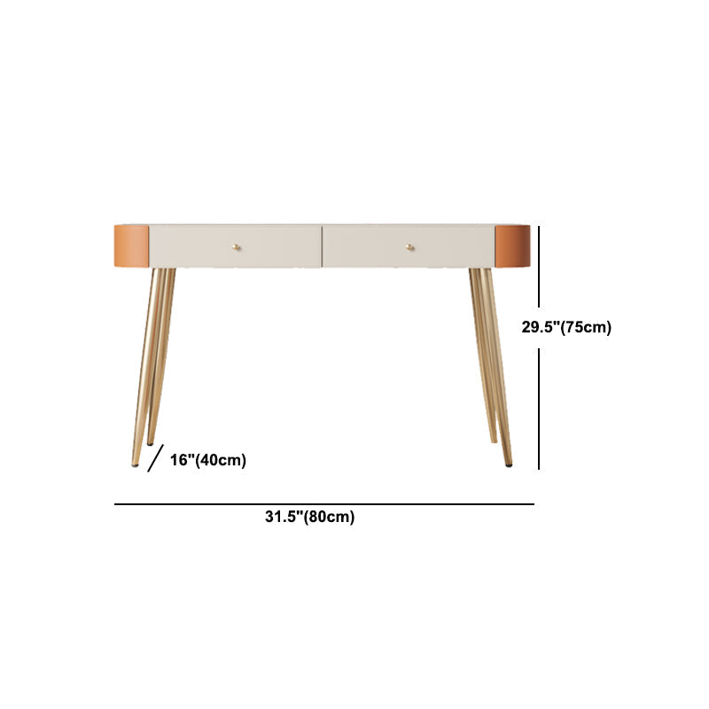 Luxuriöser Waschtisch mit gepolstertem Hocker 5 Speicherschubladen Eitelkeitsschreibtisch