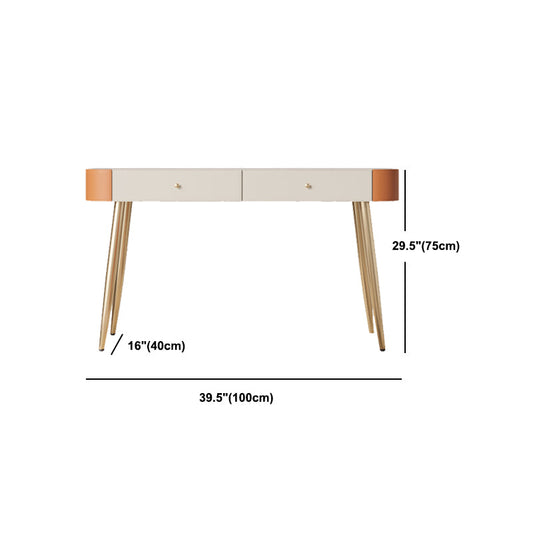 Luxuriöser Waschtisch mit gepolstertem Hocker 5 Speicherschubladen Eitelkeitsschreibtisch