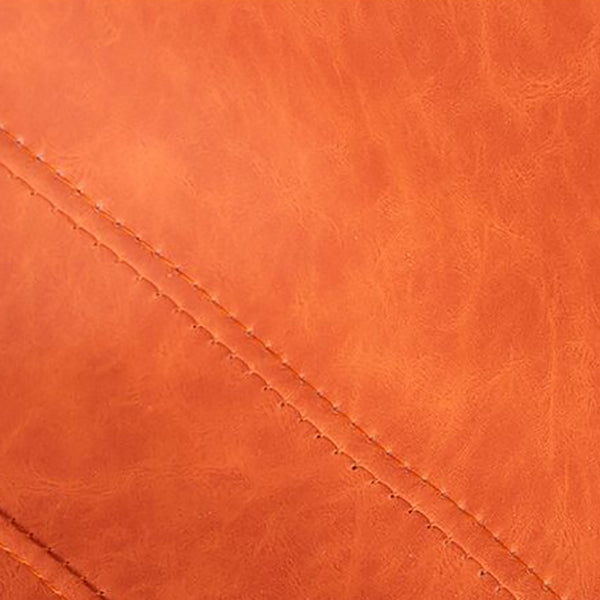 Skandinavischer Metallhocker Kunstleder gepolsterte Thekenhocker im matten Finish für Innenräume