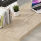 Modern Wooden Office Desk L-Shape Home Writing Desk in Natural