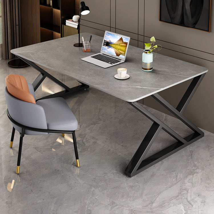 29,5 Zoll Höhenschreiberschreibtisch zeitgenössischer rechteckiger Büroschalter