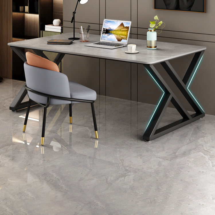 29,5 Zoll Höhenschreiberschreibtisch zeitgenössischer rechteckiger Büroschalter