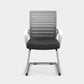 Contemporary Desk Chair Mid Back Home Office Chair with Lumbar Support