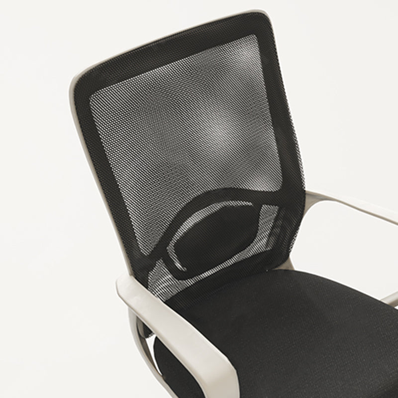 Modern Nylon Office Chair Slide Height-adjustable Desk Chair Clearhalo 'furn' 'furn_office_chair' 'Furniture' 'Office Chairs' 'Office Furniture' 'office_chair' 5671015