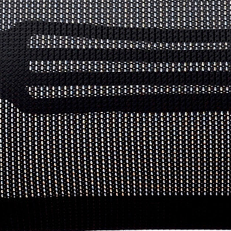 コンテンポラリーファブリックスイベルチェアハイバックアームオフィスチェアブラック