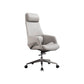 Modern Upholstered Office Chair Ergonomics Task Chair with Metal Base
