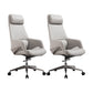 Modern Upholstered Office Chair Ergonomics Task Chair with Metal Base