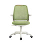 Deluxe Chair With Breathable AirGrid Back Fixed Arms White Frame Office Chair