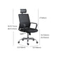 Modern Breathable Mesh Office Chair Nylon Fixed Arm Task Chair Clearhalo 'furn' 'furn_office_chair' 'Furniture' 'Office Chairs' 'Office Furniture' 'office_chair' 5671309