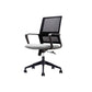 Ergonomic Mesh Mid-Back Desk Chair Tilt Mechanism Office Chair Grey 1 Piece Clearhalo 'furn' 'furn_office_chair' 'Furniture' 'Office Chairs' 'Office Furniture' 'office_chair' 5671313