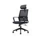 Ergonomic Mesh Mid-Back Desk Chair Tilt Mechanism Office Chair Textured Black 1 Piece Clearhalo 'furn' 'furn_office_chair' 'Furniture' 'Office Chairs' 'Office Furniture' 'office_chair' 5671334