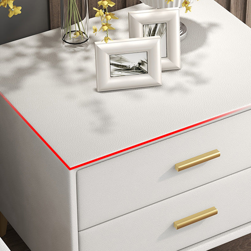1-Drawer Nightstand 18.5" H Wooden Bed Nightstand with 4 Legs Clearhalo 'Bedroom Furniture' 'furn' 'furn_night_stand' 'Furniture' 'night_stand' 'Nightstands' 5671453