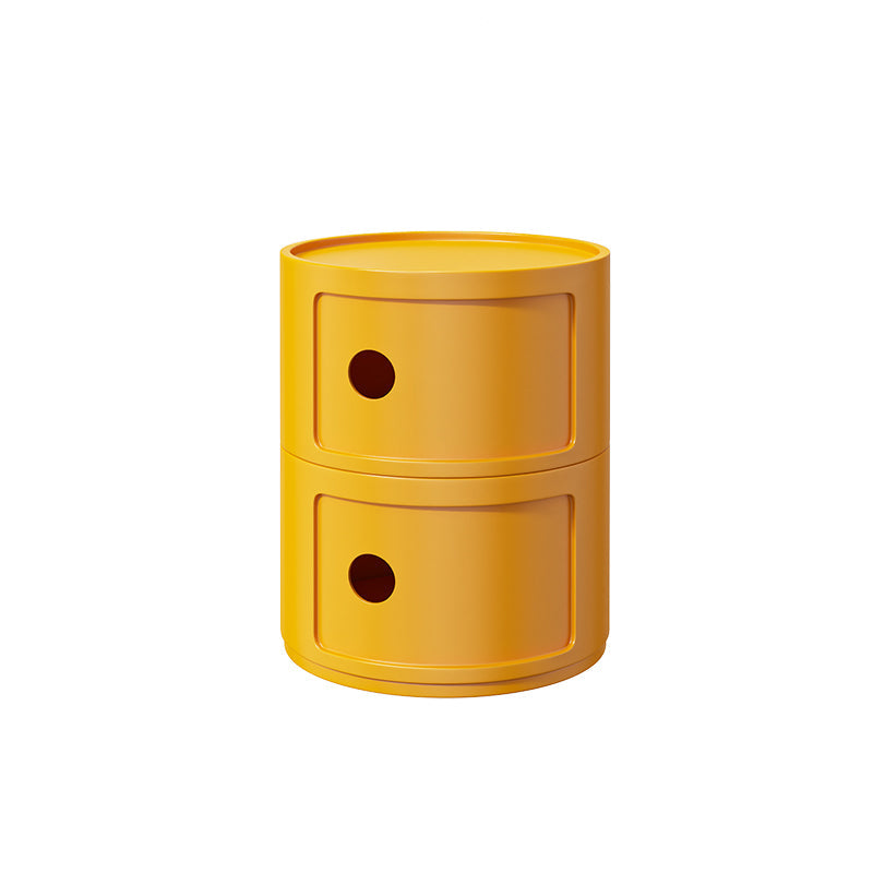 Armoire de lit en plastique moderne rond la porte de la porte gauche gauche